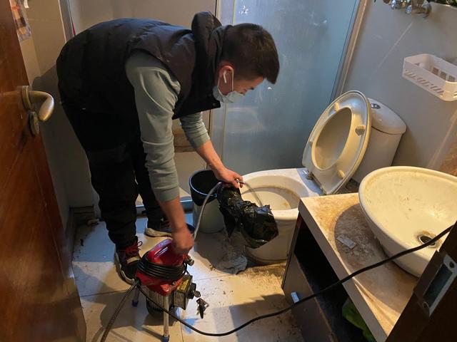 清远马桶疏通-疏通下水道