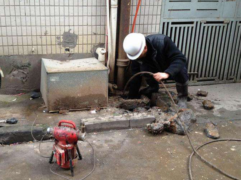 清远疏通下水道-洗菜池疏通